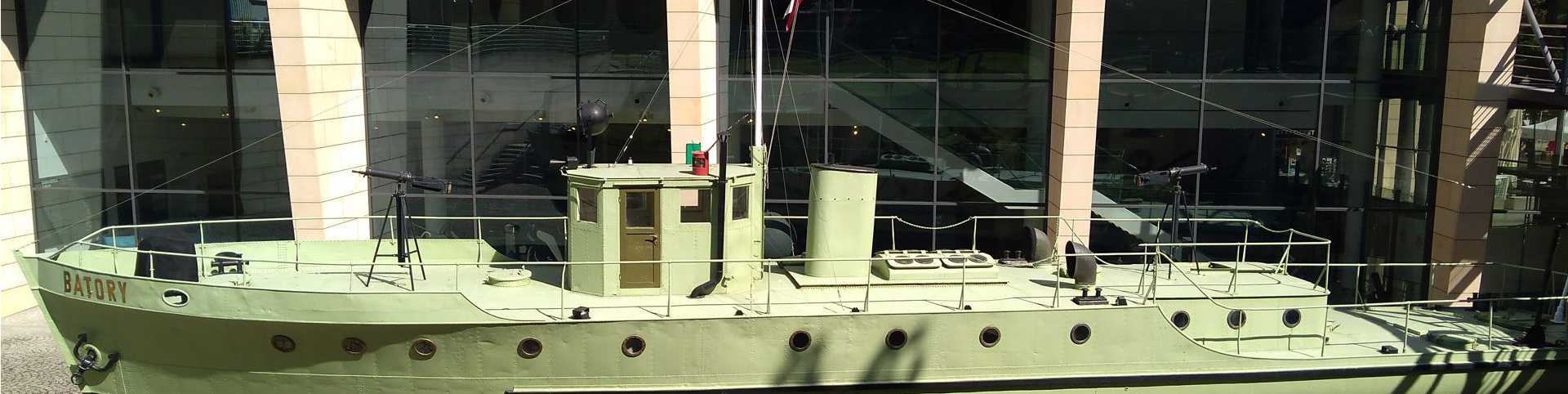 Okręt w Muzeum Marynarki Wojennej